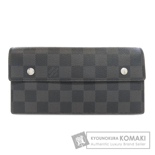 LOUIS VUITTON ルイヴィトン N60023 アコルディオン 長財布（小銭入れあり） ダミエキャンバス メンズ 中古