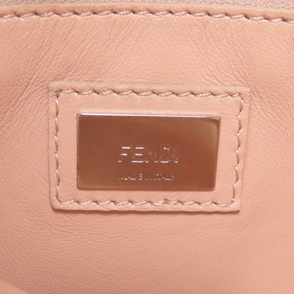 FENDI フェンディ ピーカブーミニ フラワー 2WAY ハンドバッグ カーフ レディース 中古