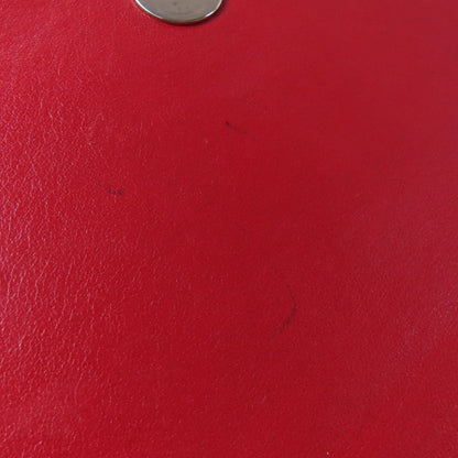 YVES SAINT LAURENT イヴ・サンローラン チェーンウォレット 型押し 長財布（小銭入れあり） レザー レディース 中古