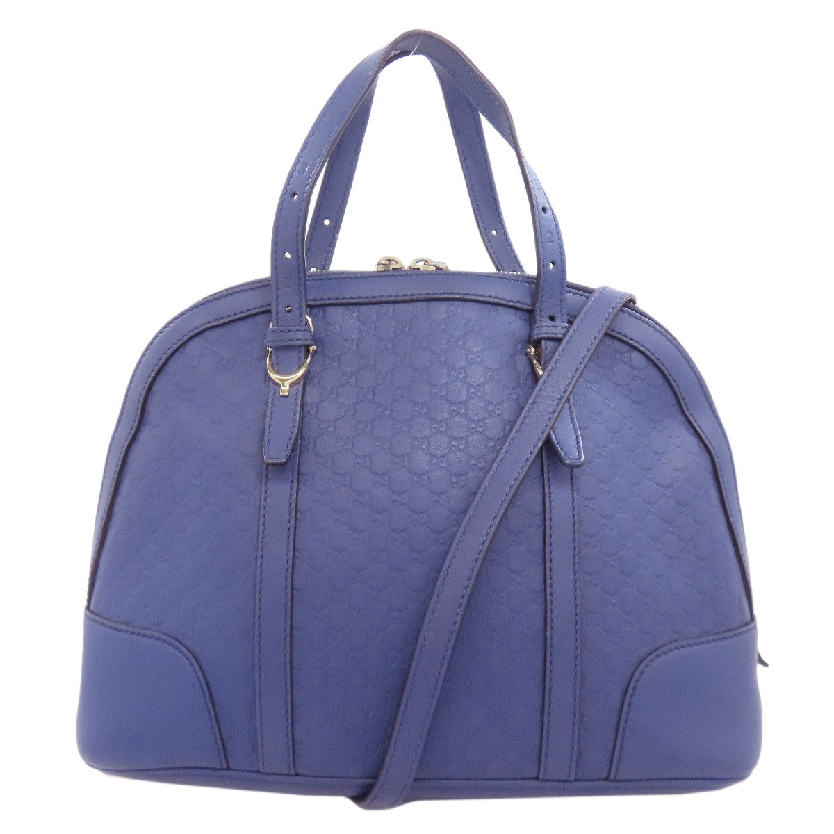 GUCCI グッチ 309617 GGシグネチャー マイクロシマ 2WAY ハンドバッグ レザー レディース 中古