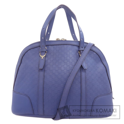 GUCCI グッチ 309617 GGシグネチャー マイクロシマ 2WAY ハンドバッグ レザー レディース 中古