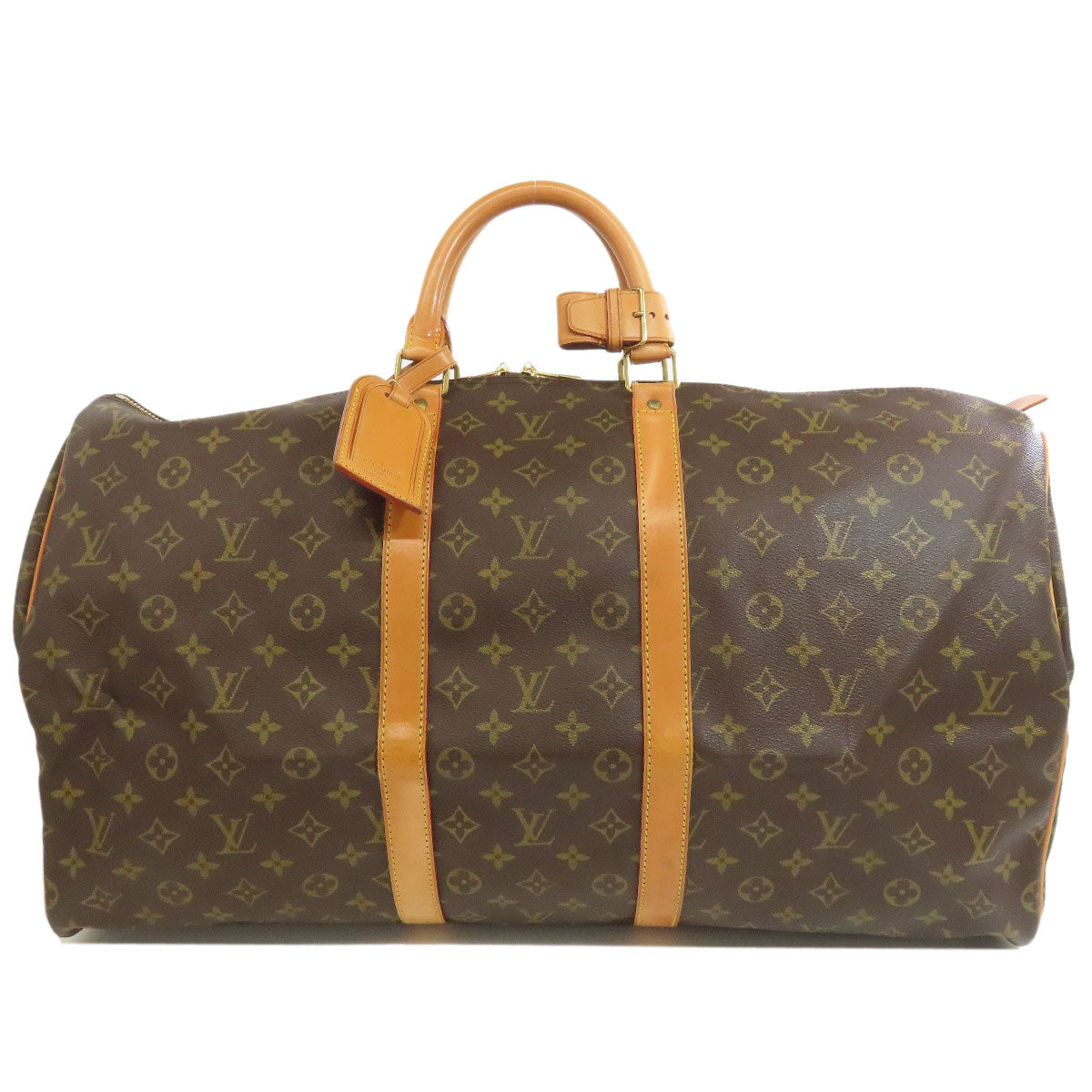 LOUIS VUITTON ルイヴィトン M41424 キーポル55 ボストンバッグ モノグラムキャンバス レディース 中古