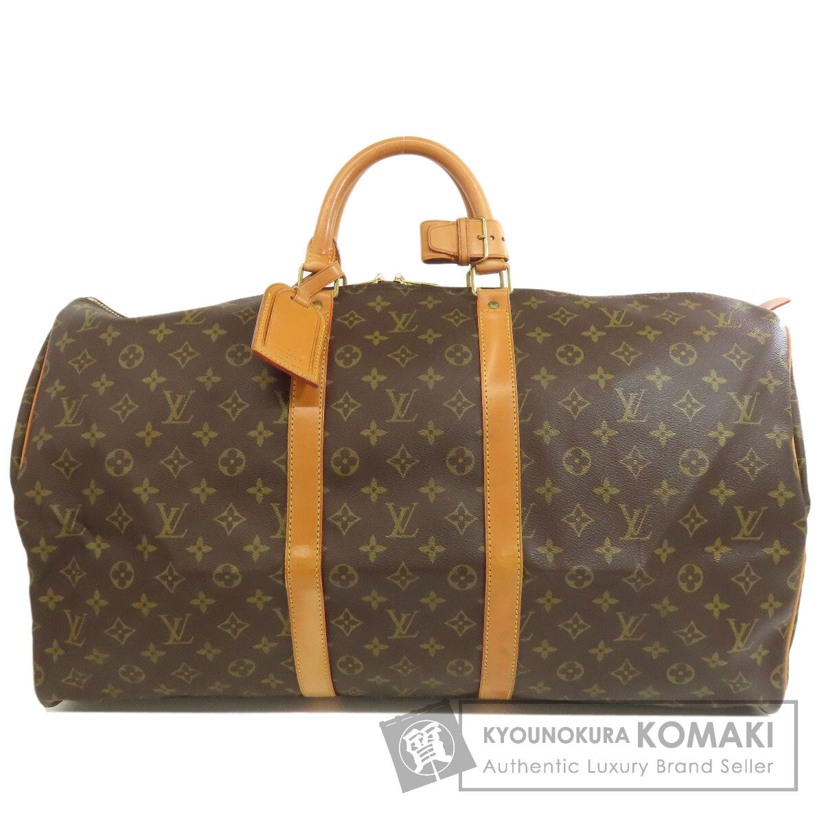 LOUIS VUITTON ルイヴィトン M41424 キーポル55 ボストンバッグ モノグラムキャンバス レディース 中古