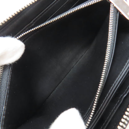LOUIS VUITTON ルイヴィトン M61867 ジッピー・ウォレット 長財布（小銭入れあり） マヒナレザー レディース 中古