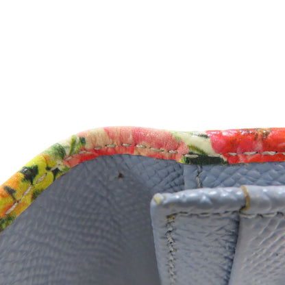 Dolce&Gabbana ドルチェアンドガッバーナ フラワー カードケース レザー レディース 中古