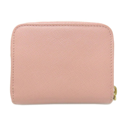 PRADA プラダ サフィアーノ ロゴ金具 コインケース レザー レディース 中古
