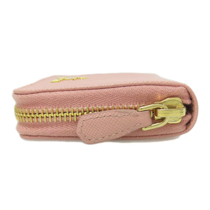 PRADA プラダ サフィアーノ ロゴ金具 コインケース レザー レディース 中古
