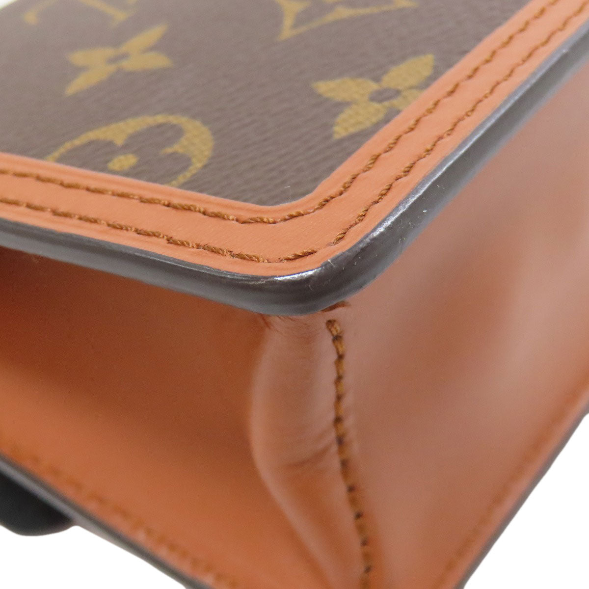 LOUIS VUITTON ルイヴィトン M68746 ポルトフォイユ・ドーフィーヌ ショルダーバッグ モノグラムリバース レディース 中古