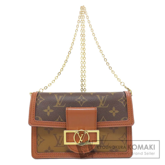 LOUIS VUITTON ルイヴィトン M68746 ポルトフォイユ・ドーフィーヌ ショルダーバッグ モノグラムリバース レディース 中古