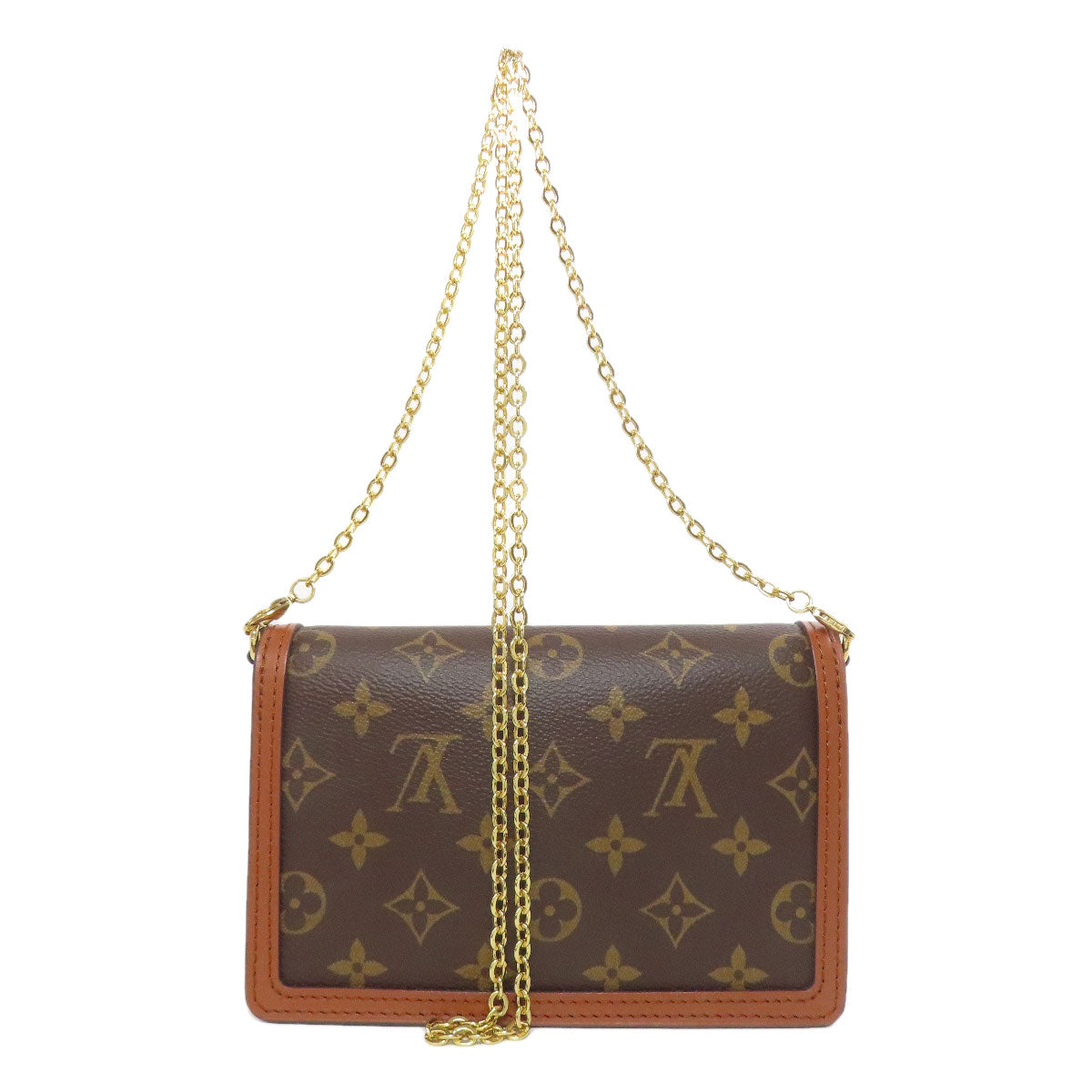 LOUIS VUITTON ルイヴィトン M68746 ポルトフォイユ・ドーフィーヌ ショルダーバッグ モノグラムリバース レディース 中古
