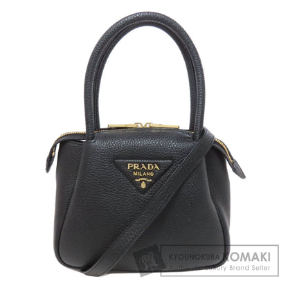 PRADA プラダ 2WAY ハンドバッグ レザー レディース 中古