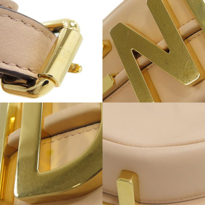 FENDI フェンディ フェンディグラフィ ハンドバッグ レザー レディース 中古
