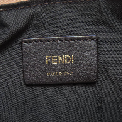 FENDI フェンディ フェンディグラフィ ハンドバッグ レザー レディース 中古