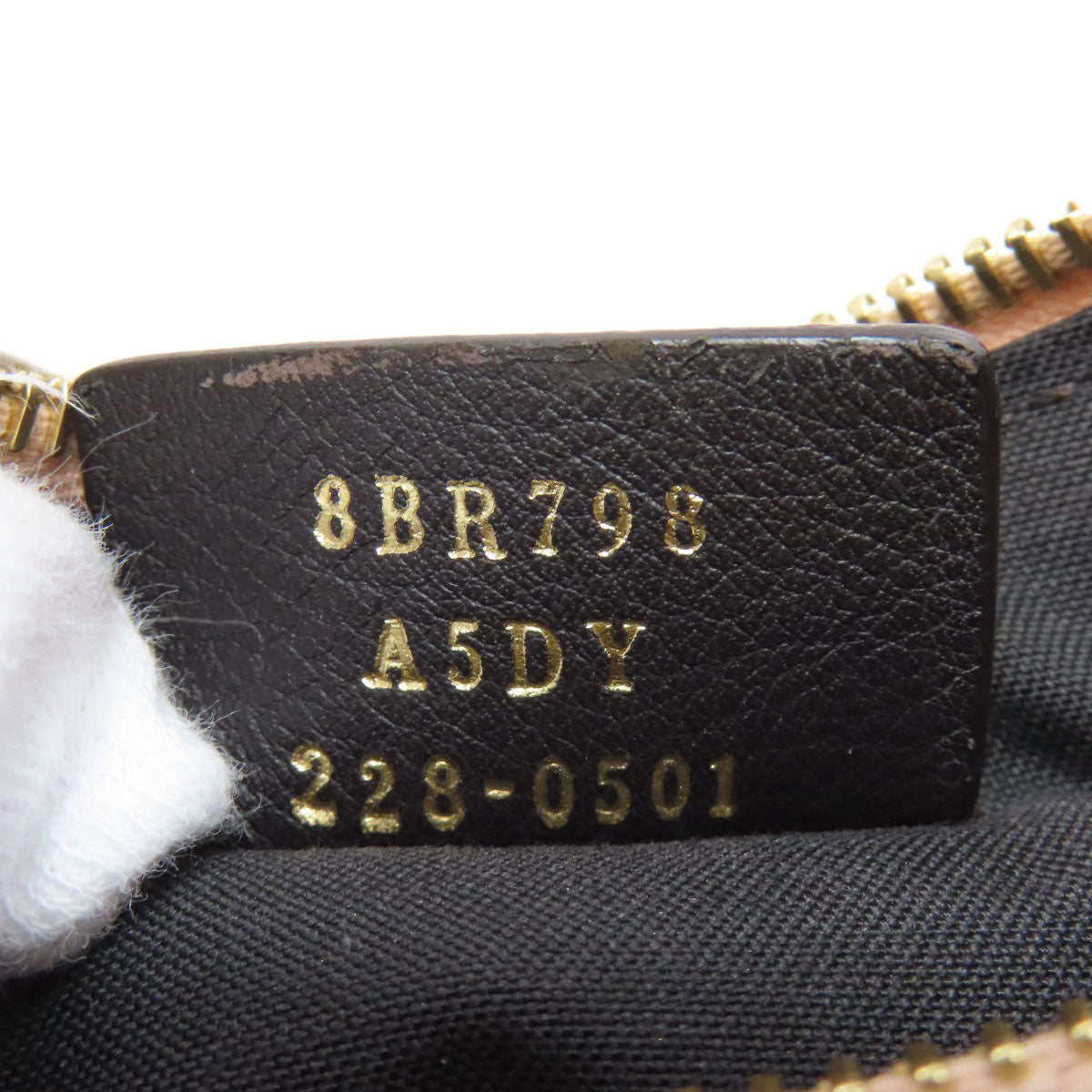 FENDI フェンディ フェンディグラフィ ハンドバッグ レザー レディース 中古