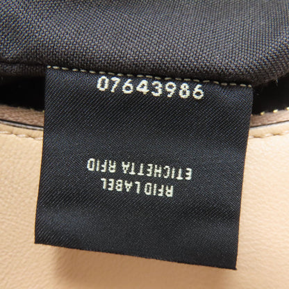 FENDI フェンディ フェンディグラフィ ハンドバッグ レザー レディース 中古