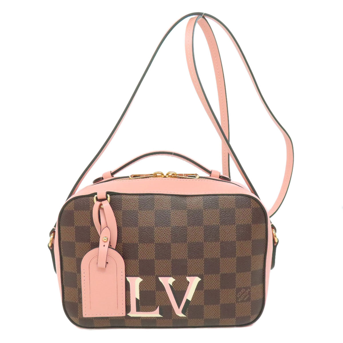 LOUIS VUITTON ルイヴィトン N40179 サンタモニカ ショルダーバッグ ダミエキャンバス レディース 中古