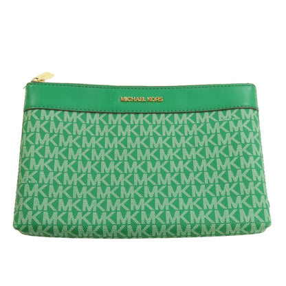 Michael Kors マイケルコース ロゴ トートバッグ レザー レディース 中古