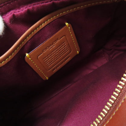 COACH コーチ C0694 シグネチャー ショルダーバッグ PVC レディース 中古