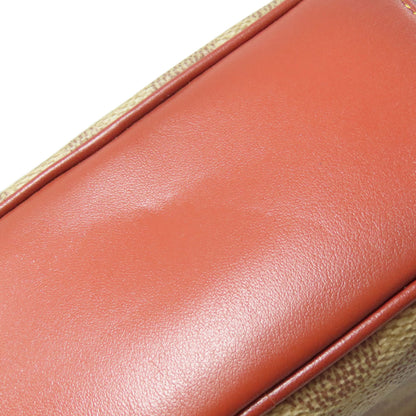 COACH コーチ C0694 シグネチャー ショルダーバッグ PVC レディース 中古