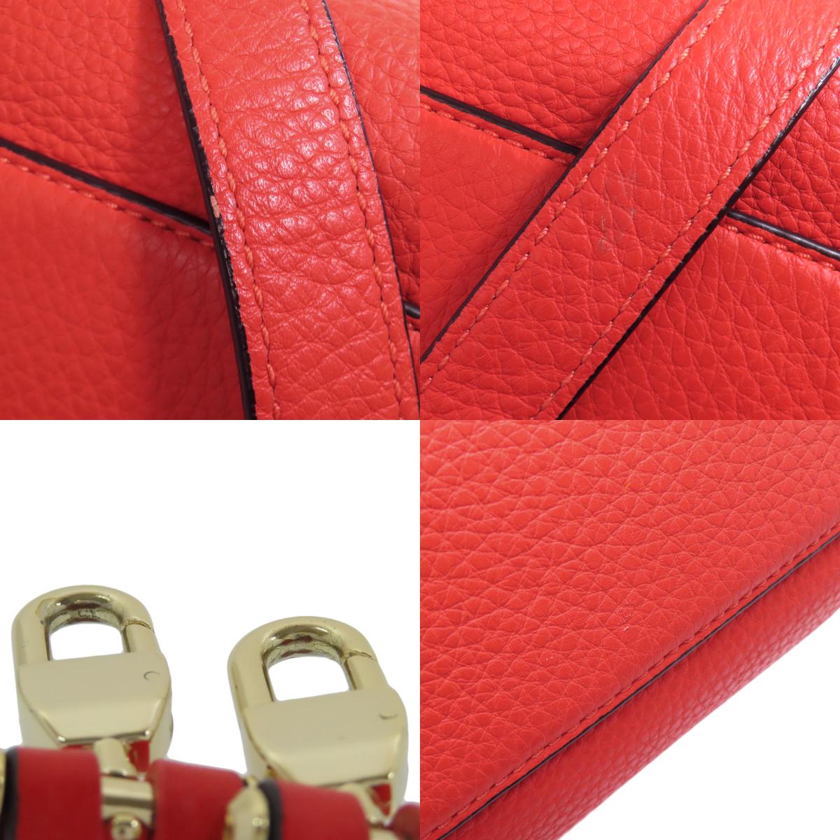Tory Burch トリーバーチ 2WAY ハンドバッグ レザー レディース 中古