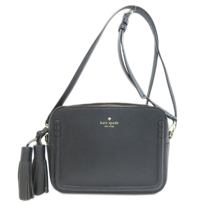 kate spade ケイトスペード ロゴ ショルダーバッグ レザー レディース 中古