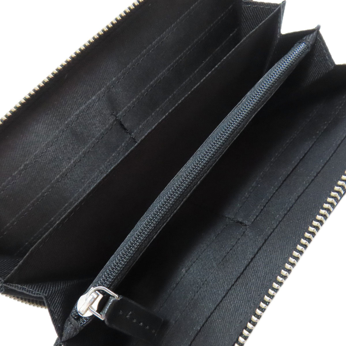 Calvin Klein カルバンクライン ロゴ 長財布（小銭入れあり） レザー レディース 中古
