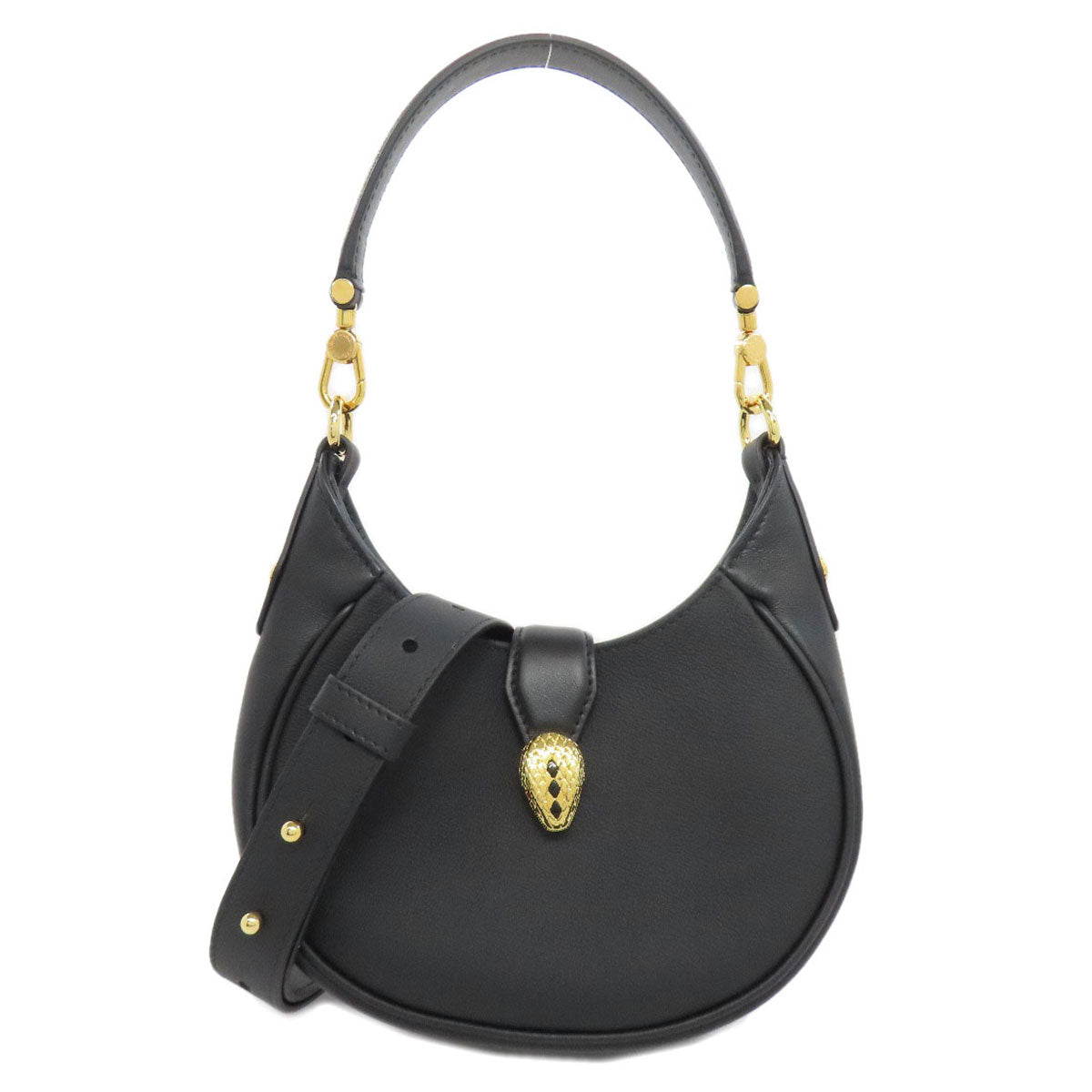 BVLGARI ブルガリ セルペンティ フォーエバー 2WAY ハンドバッグ カーフ レディース 中古