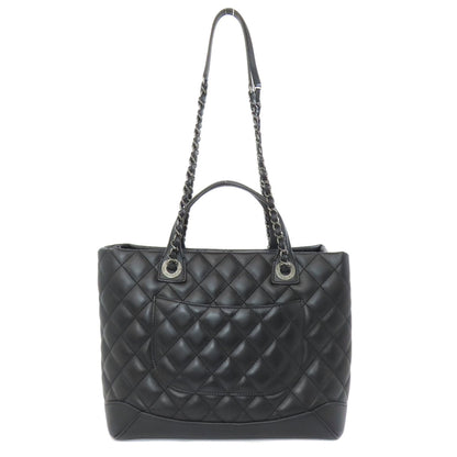 CHANEL シャネル マトラッセ 2WAY トートバッグ ラムスキン レディース 中古