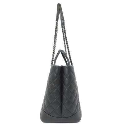 CHANEL シャネル マトラッセ 2WAY トートバッグ ラムスキン レディース 中古
