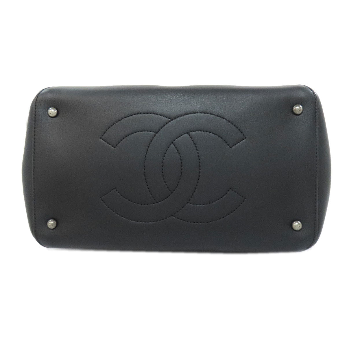 CHANEL シャネル マトラッセ 2WAY トートバッグ ラムスキン レディース 中古