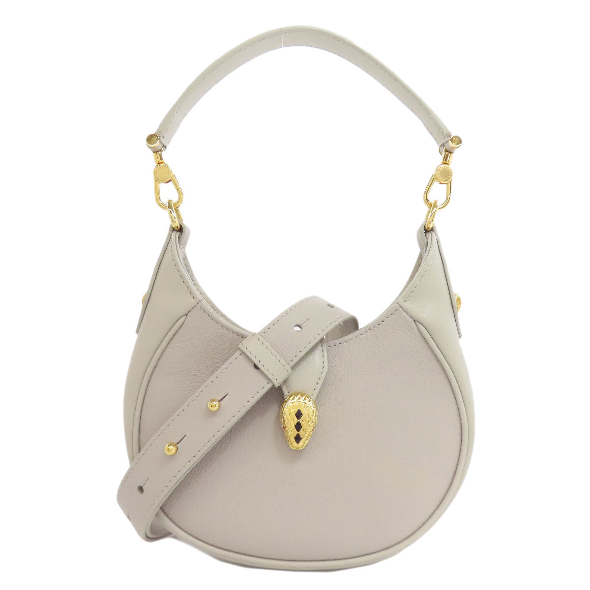 BVLGARI ブルガリ セルペンティ フォーエバー 2WAY ハンドバッグ カーフ レディース 中古