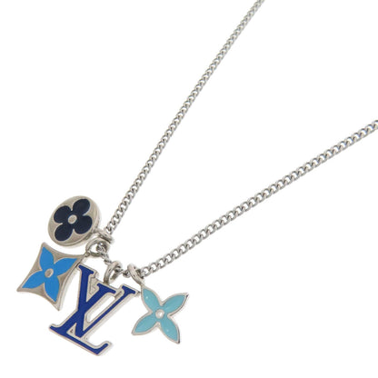 LOUIS VUITTON ルイヴィトン M00917 モノグラム ペンダント・LV インスティンクト エナメル ネックレス 金属製 レディース 中古