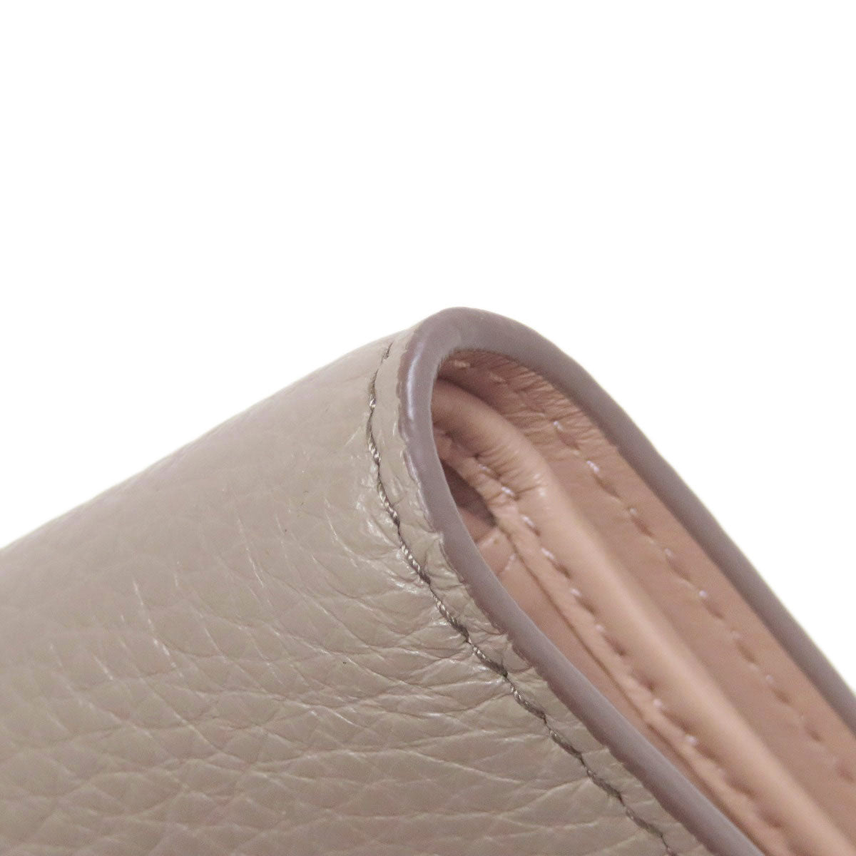 PRADA プラダ ロゴ 二つ折り財布（小銭入れあり） レザー レディース 中古