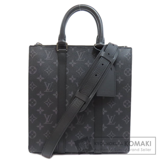 LOUIS VUITTON ルイヴィトン M46456 サックプラ・クロス ハンドバッグ モノグラムエクリプス メンズ 中古
