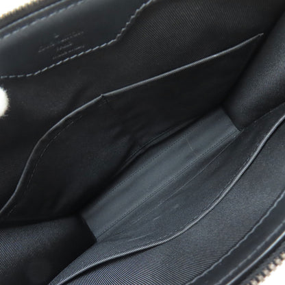 LOUIS VUITTON ルイヴィトン M46456 サックプラ・クロス ハンドバッグ モノグラムエクリプス メンズ 中古