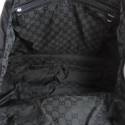 GUCCI グッチ 802172 ラージトート シェリーライン トートバッグ ナイロン レディース 中古