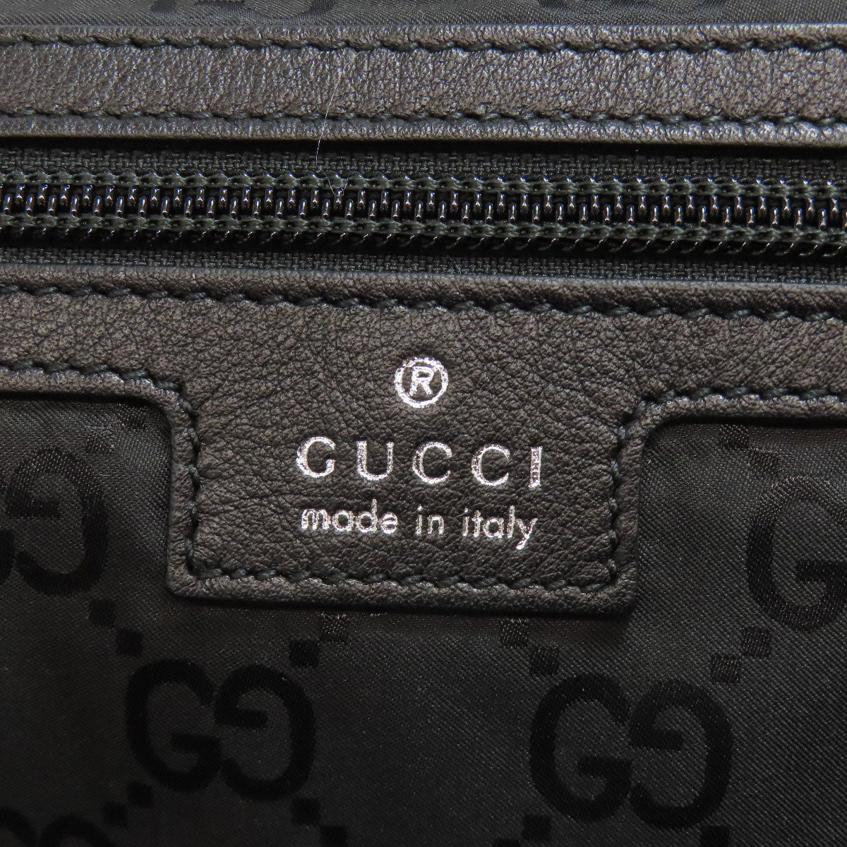GUCCI グッチ 802172 ラージトート シェリーライン トートバッグ ナイロン レディース 中古