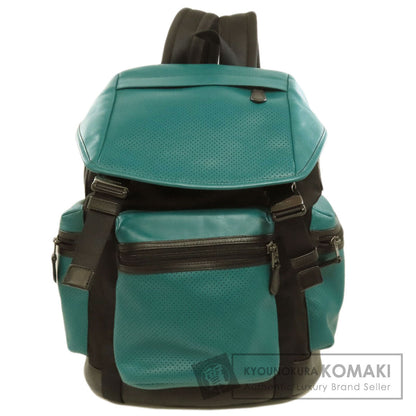 COACH コーチ F57477 パーフォレイテッド パンチング リュック・デイパック レザー レディース 中古