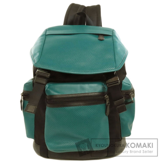 COACH コーチ F57477 パーフォレイテッド パンチング リュック・デイパック レザー レディース 中古