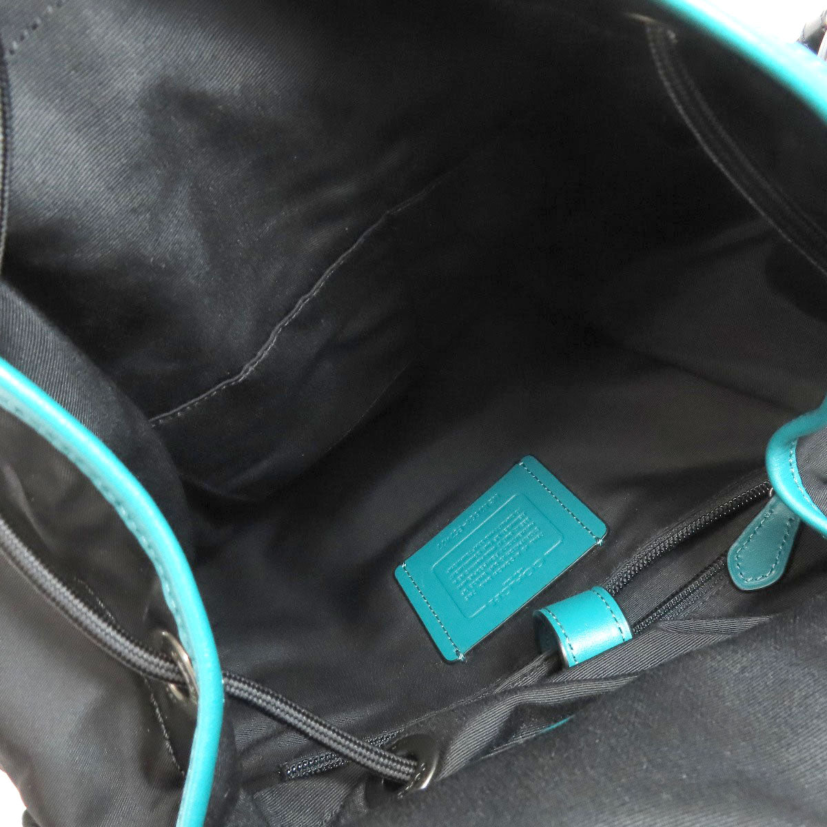 COACH コーチ F57477 パーフォレイテッド パンチング リュック・デイパック レザー レディース 中古