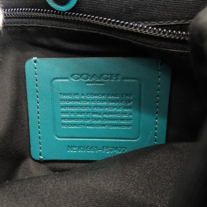 COACH コーチ F57477 パーフォレイテッド パンチング リュック・デイパック レザー レディース 中古