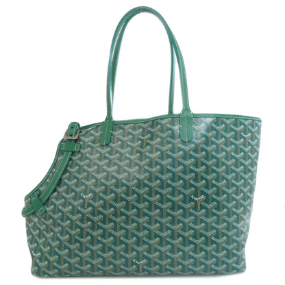 GOYARD ゴヤール シアン・グリ トートバッグ コーティングキャンバス レディース 中古