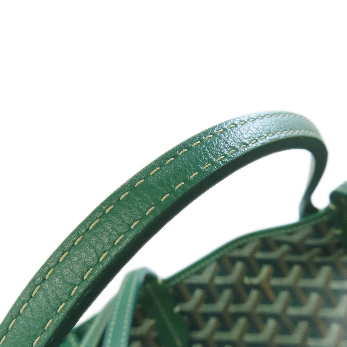 GOYARD ゴヤール シアン・グリ トートバッグ コーティングキャンバス レディース 中古