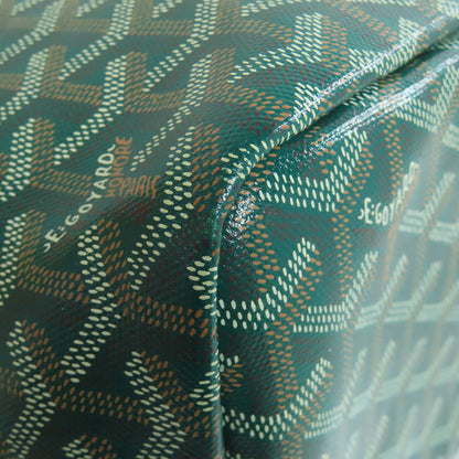 GOYARD ゴヤール シアン・グリ トートバッグ コーティングキャンバス レディース 中古