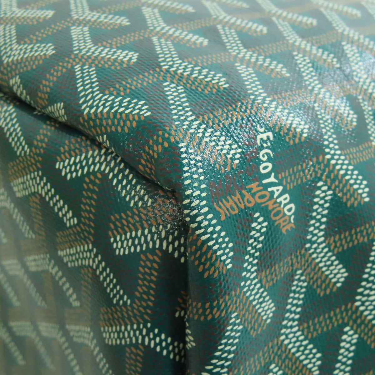 GOYARD ゴヤール シアン・グリ トートバッグ コーティングキャンバス レディース 中古