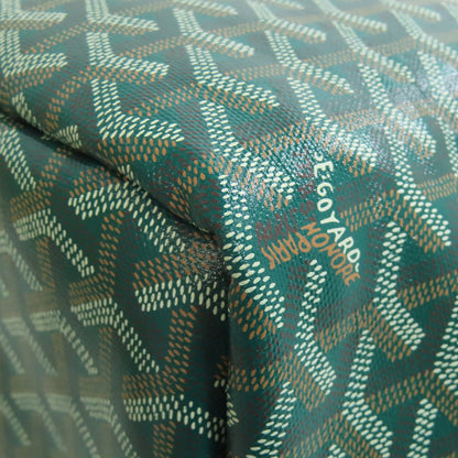 GOYARD ゴヤール シアン・グリ トートバッグ コーティングキャンバス レディース 中古