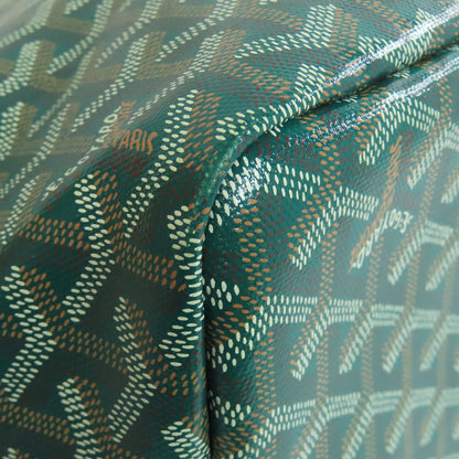 GOYARD ゴヤール シアン・グリ トートバッグ コーティングキャンバス レディース 中古