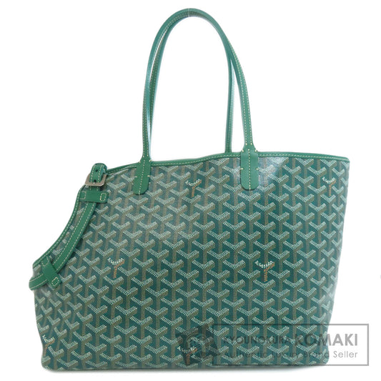 GOYARD ゴヤール シアン・グリ トートバッグ コーティングキャンバス レディース 中古