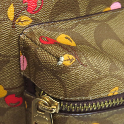 COACH コーチ F31372 チェリー シグネチャー リュック・デイパック PVC レディース 中古