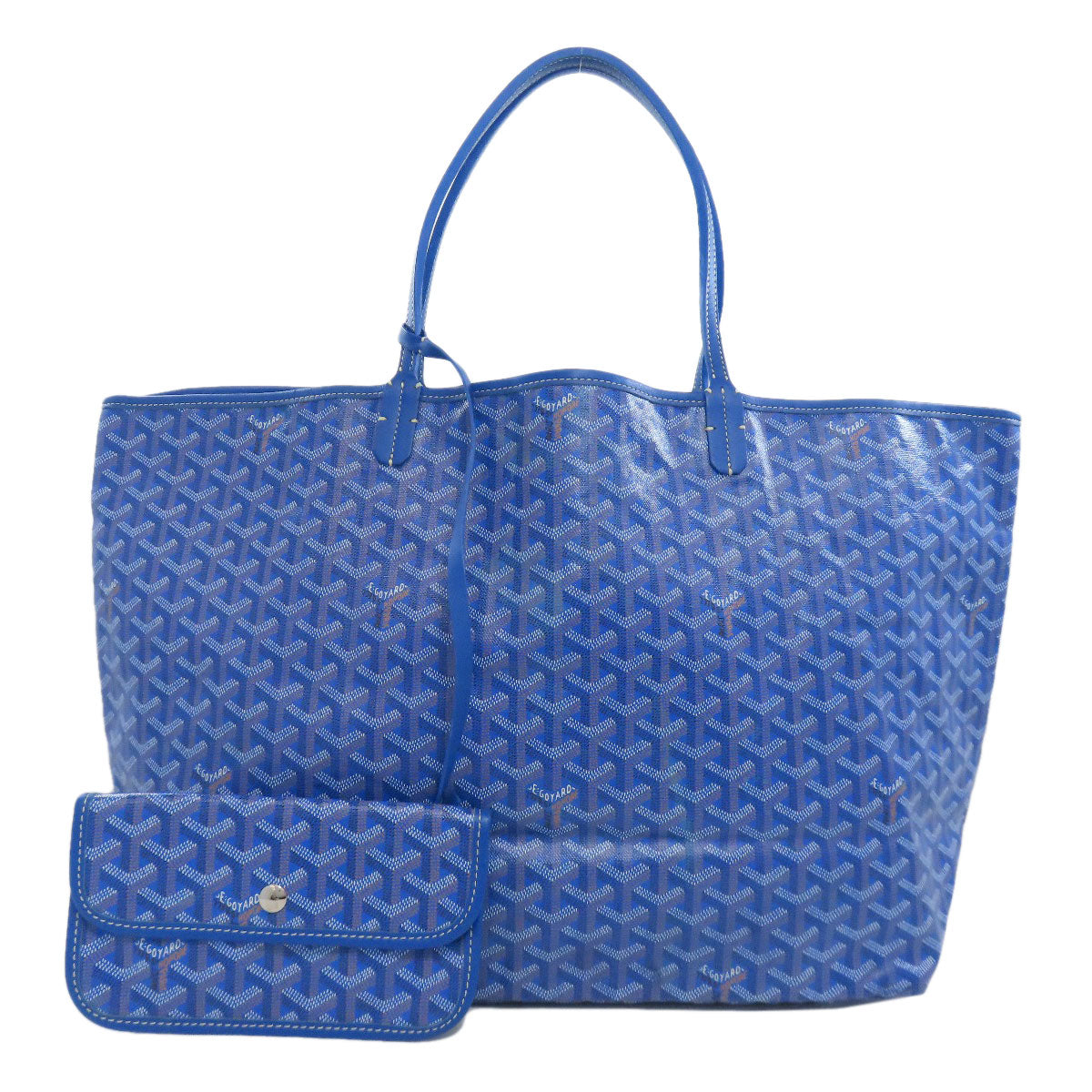 GOYARD ゴヤール サンルイGM トートバッグ コーティングキャンバス レディース 中古